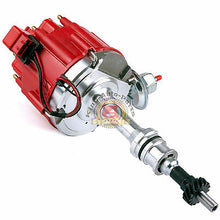 Load image into Gallery viewer, Ford 351C 351M 400 429 460 HEI Distributor 65,000 KV Coil 7500 RPM Module RED