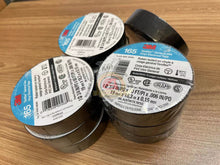 Load image into Gallery viewer, 3M BLACK ELECTRICAL TAPE TEMFLEX 165 3/4" X 60 FT 10 ROLLS FREE SHIPPING