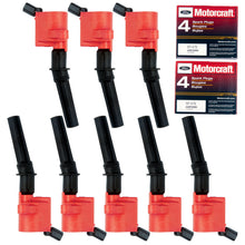 Load image into Gallery viewer, 8pcs Motorcraft Spark Plug SP479+Ignition Coil DG508 For Ford Lincoln Mercury V8
