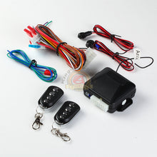 Load image into Gallery viewer, Car Keyless Entry System with Two four Button Remote Controllers