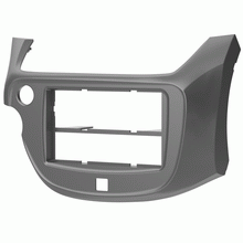 Load image into Gallery viewer, 99-7877S Radio Stereo Single Double Din Silver Dash Kit Pocket 09-13 Honda Fit