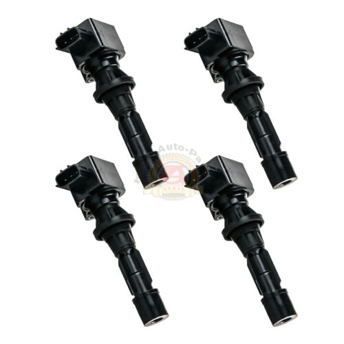 Set of 4 Ignition Coils for Mazda 3 6 CX7 MX-5 Miata L4 2.0L 2.3L 2.5L UF540