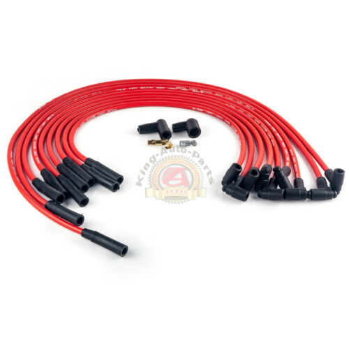 WIRE9875M BBC Big Block Chevy 454 Spark Plug Wires HEI STR Over Valve Cover