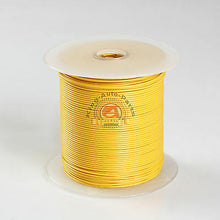Load image into Gallery viewer, 500FT HIGH PERFORMANCE PRIMARY WIRE 22 GAUGE AWG YELLOW MADE IN USA WITH SPOOL
