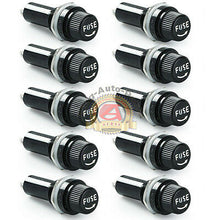 Load image into Gallery viewer, 10pcs Fuse Holder Panel Mount for US (AGC) fuses 1/4&quot; * 1.25&quot; 15A 125VAC
