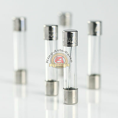 10x AGC 2A 12v FAST QUICK BLOW (Fast Acting) GLASS Fuses 6x30mm 2 amp