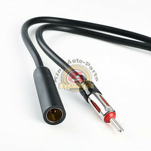Load image into Gallery viewer, 6 FT Universal Male to Female Extension Radio AM/FM Car Antenna Adapter Cable
