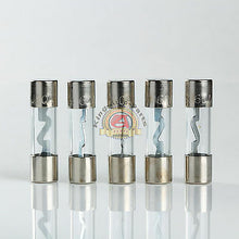 Load image into Gallery viewer, 5 x Glass Fuse 60 AMP Silver Tips AGU60
