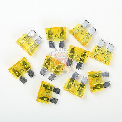 30 pack 20 Amp ATC Fuse Blade Style 20A Automotive Car Truck
