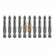 Load image into Gallery viewer, #2 Phillips Insert Bits Screw Tips 2&quot; 10pcs Free Shipping
