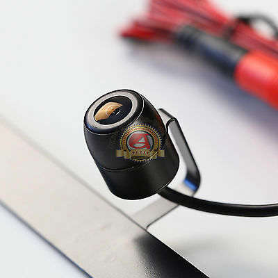 170° View Car Reverse Waterproof Backup Parking License Plate Color Mini Camera