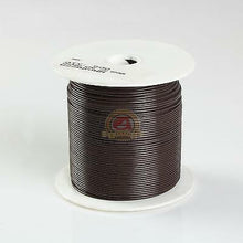 Load image into Gallery viewer, 500FT HIGH PERFORMANCE PRIMARY WIRE 22 GAUGE AWG BROWN MADE IN USA SPOOL

