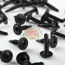 Load image into Gallery viewer, Phillips Truss Head Black Sheet Metal Self Tapping Screw 18-8 #8X3/4&#39;&#39; Qty 500
