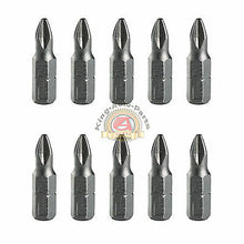 Load image into Gallery viewer, #2 Phillips Insert Bits Screw Tips 1&quot; 10pcs Free Shipping
