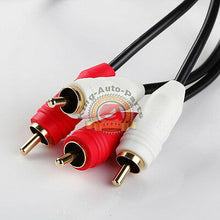 Load image into Gallery viewer, 1.5ft RCA56 Noise Cancellation 2Male to Male Audio Coax Video Cable Gold-Plated
