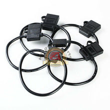 Load image into Gallery viewer, 5 PACK 10 GAUGE ATC FUSE HOLDER IN-LINE AWG WIRE COPPER 12V RED
