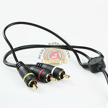 Load image into Gallery viewer, New Premium 6FT 3.5mm AUX Plug to 3 RCA male AUX Composite Audio Video OFC cable
