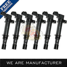 Load image into Gallery viewer, Pack of 6 New Ignition Coils fits Dodge Jeep Mitsubishi 3.7L V6 4.7L V8 UF270
