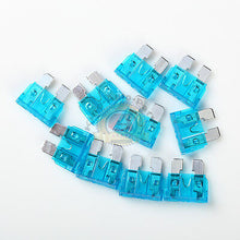 Load image into Gallery viewer, 10pcs 15 Amp ATC Fuse Blade Style 15A Automotive Car Truck Blue
