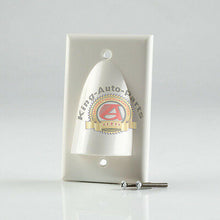 Load image into Gallery viewer, 2 pcs Single Gang Bulk Cable Wall Plate White Free Shipping
