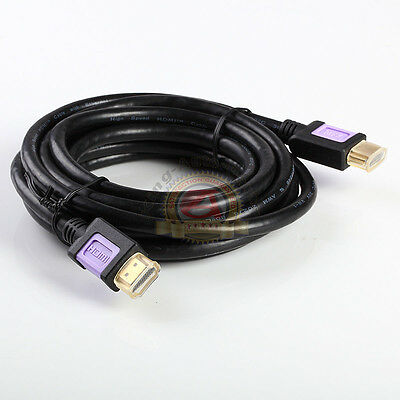 10 FT PREMIUM HDMI CABLE For BLURAY 3D DVD PS3 HDTV XBOX LCD HD TV 1080P