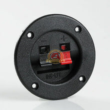 Load image into Gallery viewer, 1PC Round Recessed Sub Speaker Box Terminal Binding Post Round Cup Spring Clip
