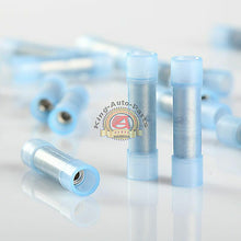 Load image into Gallery viewer, 100x 16-14Guage Nylon Insulated Wire Butt Connector Electrical Crimp Terminal
