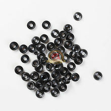 Load image into Gallery viewer, 100 Pcs 8mm Hole Diameter Black  TRIM RINGS Fastener Clips for Car
