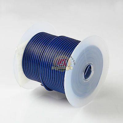 100FT High Performance Blue 16 Gauge AWG 100' 12V Primary Wire Made in USA