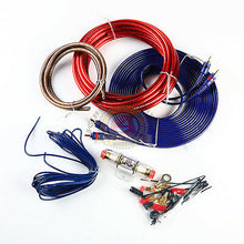Load image into Gallery viewer, 8 Gauge Amp Kit Amplifier Install Wiring Complete 8 Ga Installation Cables 800W
