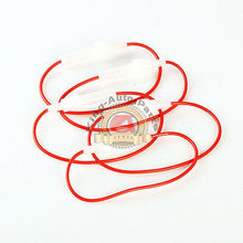 Load image into Gallery viewer, 5Pcs AGC 5x20mm White In-Line Fuse Holder Splash Proof Screw With Wire Cable
