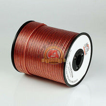 Load image into Gallery viewer, Clear Transparent 250' ft 16 Gauge 16AWG Speaker Wire Cable for Car Home Audio
