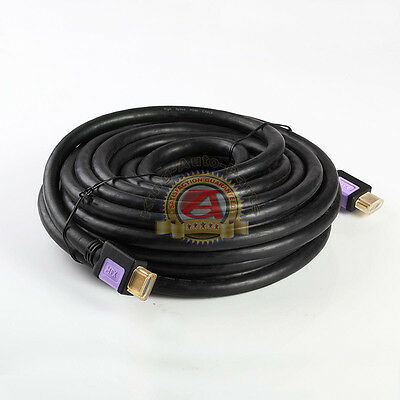 30 FT PREMIUM HDMI CABLE For BLURAY 3D DVD PS3 HDTV XBOX LCD HD TV 1080P