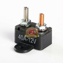 Load image into Gallery viewer, 40A 12V DC Type Auto Reset Circuit Breaker w/ Bracket
