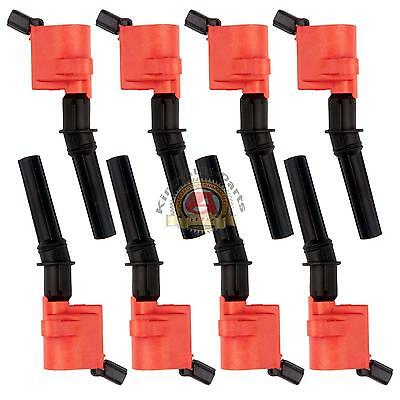 8 Ignition Coils Pack For Ford F150 F250 F550 4.6/5.4L V8 Lincoln Mercury DG508