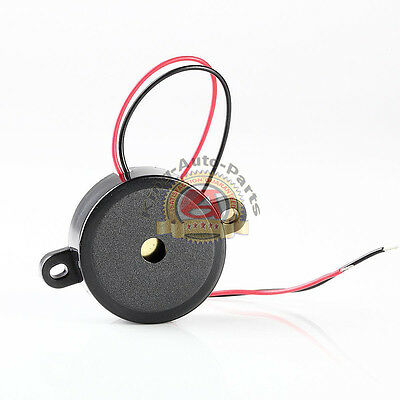 12V High-decibel Audible Electronic Buzzer Beeper Continous Beep Black