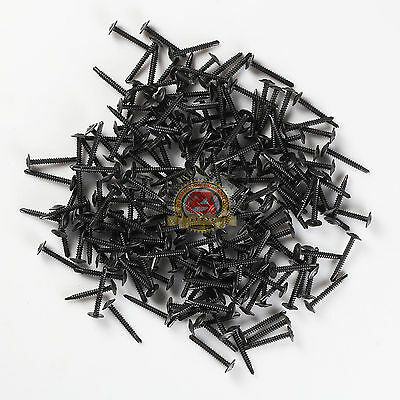 Phillips Truss Head Black Sheet Metal Self Tapping Screw #8 x1 1/4'' Qty 500