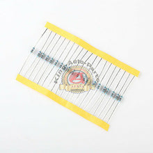 Load image into Gallery viewer, CFR681 Metal Film 681 OHM Resistors 1/4 watt 0.25W 1% 100pcs Free Shipping
