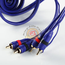 Load image into Gallery viewer, 6ft 6' HIGH PERFORMANCE DIRECTIONAL BALANCE RCA 2 Male to Male Audio Cable
