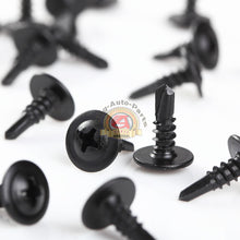 Load image into Gallery viewer, Phillips Truss Head Black Sheet Metal Self Tapping Screw 18-8 #8 x 1/2'' Qty 500
