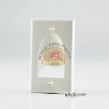 Load image into Gallery viewer, Single Gang Bulk Cable Wall Plate White SLOT INSIDE WALL 1 pcs Free Shipping

