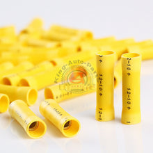Load image into Gallery viewer, 3M63 Yellow 12/10 Gauge Vinyl Butt Connectors （100pack）
