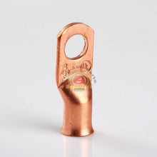 Load image into Gallery viewer, Copper Non-Insulated 4G Wire Gauge 5/16" Ring Terminals 10 pcs
