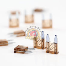 Load image into Gallery viewer, 10 Mini Assorted Car Blade Fuse Auto Car Trucks Fuses Replacement Brown 32V 7.5A
