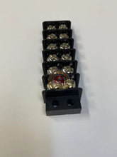 Load image into Gallery viewer, 6 POSITION HD 20A WIRE CONNECOR SCREW BARRIER GOLD TERMINAL STRIP BLOCKS
