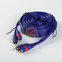 Load image into Gallery viewer, 12ft 12&#39; HIGH PERFORMANCE DIRECTIONAL BALANCE RCA 2 Male to Male Audio Cable
