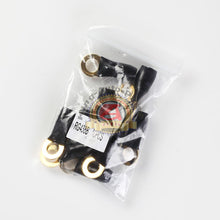 Load image into Gallery viewer, Car Audio Power/Ground Wire Ring Terminal Gold 4 AWG Gauge 3/8" Connectors 10Pcs
