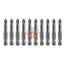 Load image into Gallery viewer, #2 Phillips Insert Bits Screw Tips 2&quot; 10pcs Free Shipping
