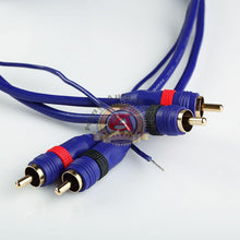 Load image into Gallery viewer, 18ft 18&#39; HIGH PERFORMANCE DIRECTIONAL BALANCE RCA 2 Male to Male Audio Cable

