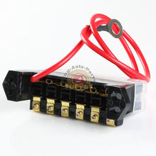 Load image into Gallery viewer, 6-GANG ATC FUSE DISTRIBUTION BLOCK AUTOMOTIVE / ATV / GOLF CART /  FBATC614H

